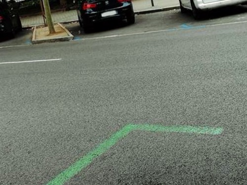 Abril Ampliar Aparcamiento Regulado Alcaracejos viernes-estacionar-linea-verde-Alcaracejos